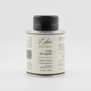 Bouteilles d'huile de nigelle (100ml)