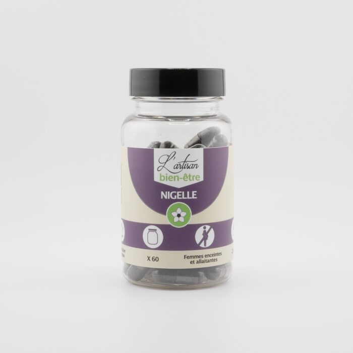 24 piluliers de 60 gélules de nigelle