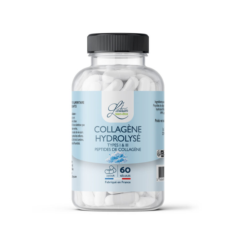 24 piluliers de 60 gélules de collagène hydrolysé
