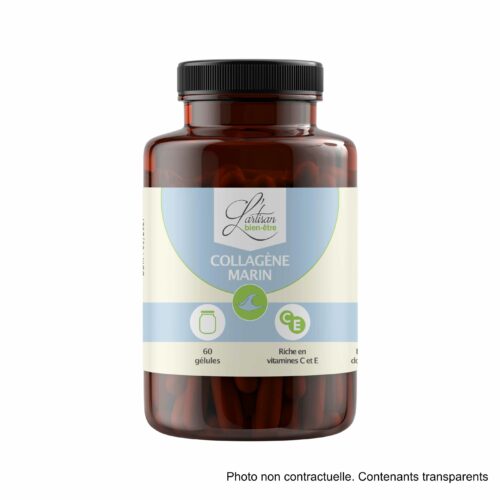 24 piluliers de 60 gélules de collagène marin