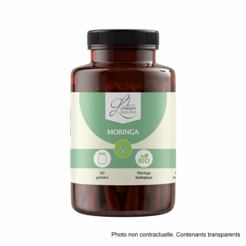 24 piluliers de 60 gélules de moringa