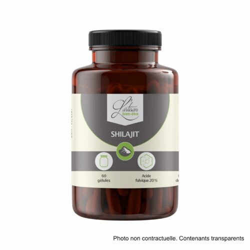 24 piluliers de 60 gélules de shilajit