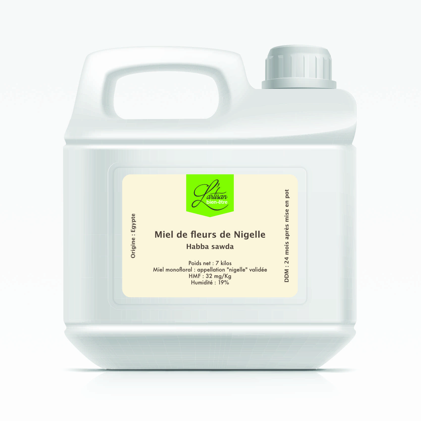 Miel de nigelle d'Egypte - 7 kilos