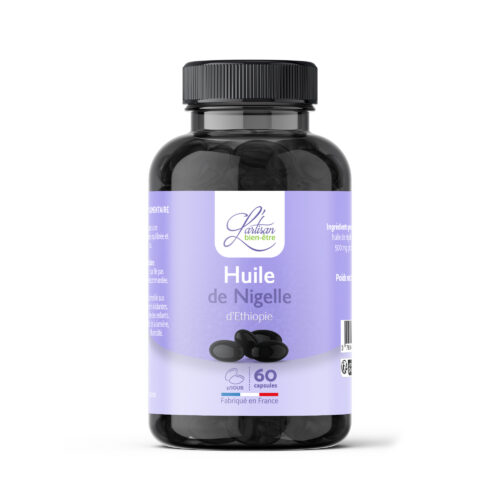 24 piluliers de 60 capsules d'huile de nigelle
