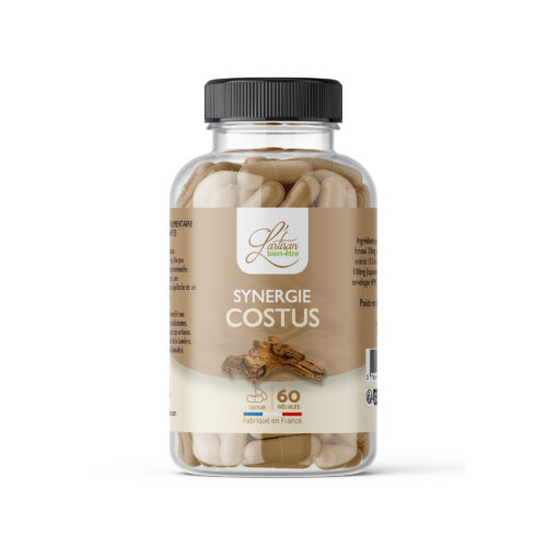 24 piluliers de 60 gélules de Synergie Costus