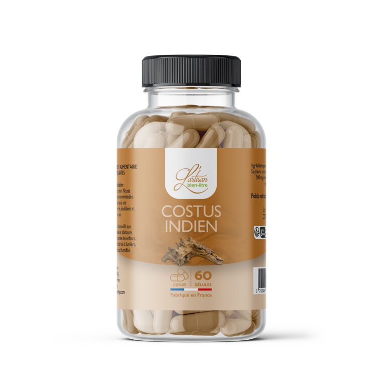 24 piluliers de 60 gélules de costus