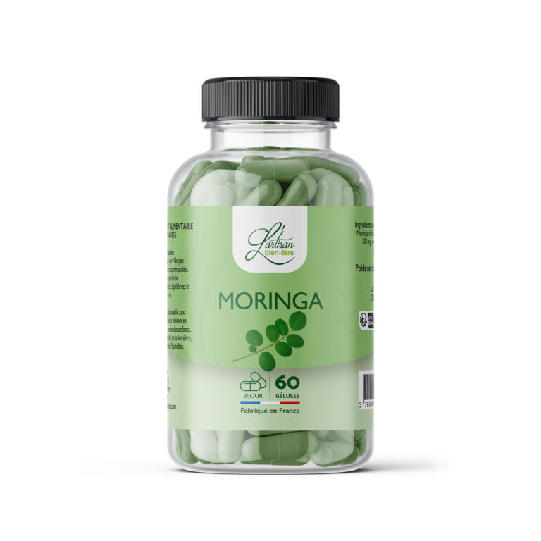 24 piluliers de 60 gélules de moringa
